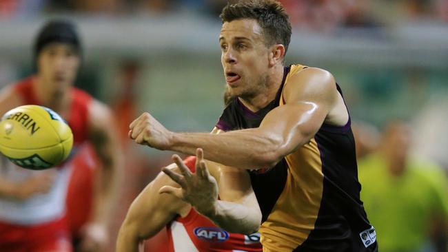 Brett Deledio has been linked to a move from Richmond. Picture: Wayne Ludbey