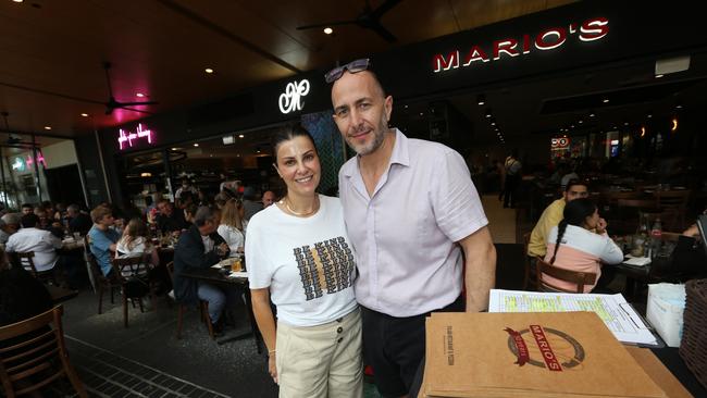 Mario's restaurant owners Tass and Tina Arhon. Pic: Mike Batterham