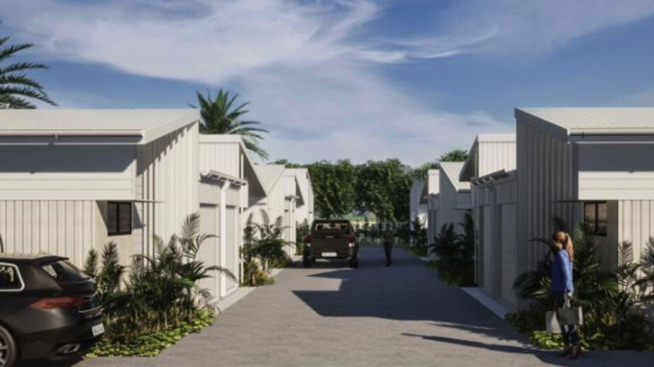 New townhouses could soon be coming to East Mackay as part of a larger development looking to transform the beachside suburb. Photo: Documents submitted to council.