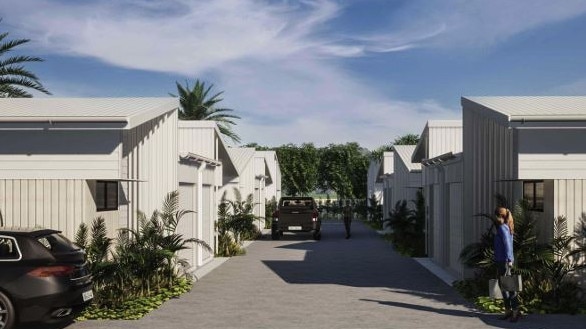 New townhouses could soon be coming to East Mackay as part of a larger development looking to transform the beachside suburb. Photo: Documents submitted to council.