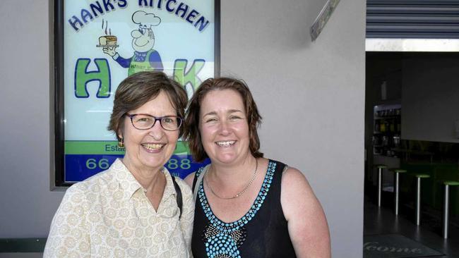 KATE BOWMAN, Bateau Bay and BELINDA CHAPMAN, Fineflower: They're just awesome. The kids love their pies and cakes, and we just ordered a birthday cake and bread rolls for a party. Picture: Jarrard Potter