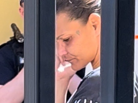 Sherie Marie Terare, 38, pleaded guilty to assault occasioning bodily harm while armed, assault occasioning bodily harm and serious assault of a police when she faced Maryborough Magistrates Court on Tuesday.