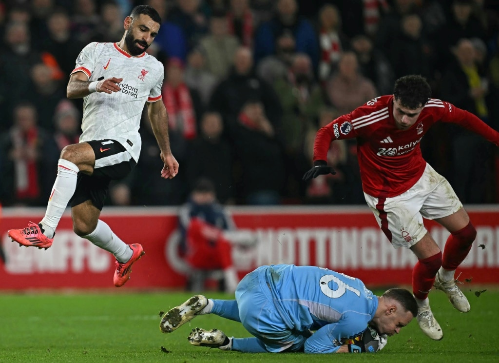 Liverpool frustrated by Forest, Man City blow late lead at Brentford