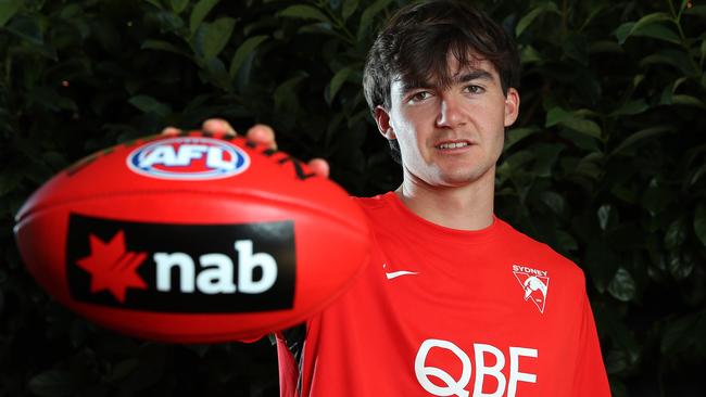 Logan McDonald was one of the most highly-touted players of this year’s draft. Picture: Paul Kane/AFL Photos/via Getty Images