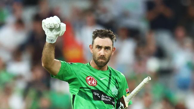 The Stars can’t rely on the brilliance of Glenn Maxwell as he recovers from a serious leg injury. Picture; Mike Owen/Getty Images