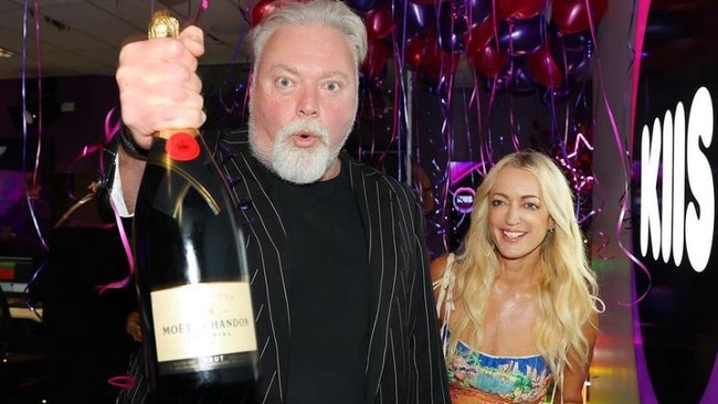 KIIS FM radio hosts Kyle Sandilands and Jackie 'O' Henderson.