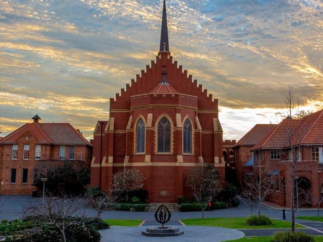 WEEKLY TIMES BOARDING FEATURE: Scotch College's Memorial Hall in Melbourne.