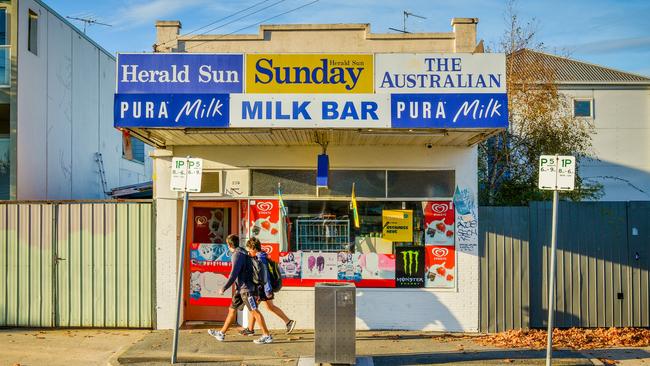 A milk bar in Port Melbourne. Picture: Eamon Donnelly