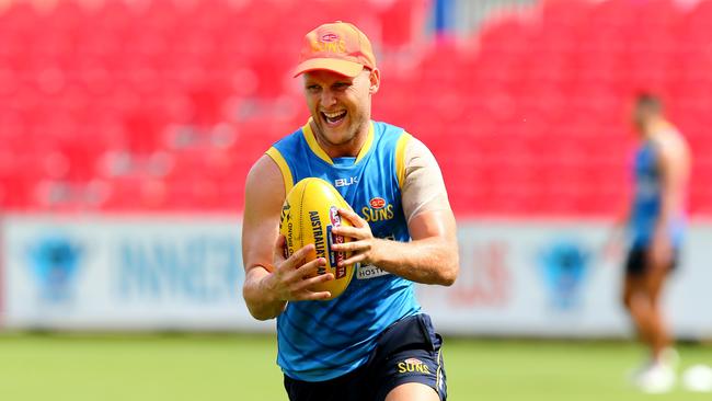 Gold Coast Suns training Metricon Stadium - Gary Ablett Pic by David Clark