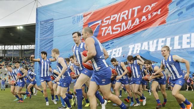 Tasmania’s hospitality industry has given the opposition’s plan to give North Melbourne the boot a thumbs up and tourism is also on-board — but with a caveat. Picture: MATHEW FARRELL