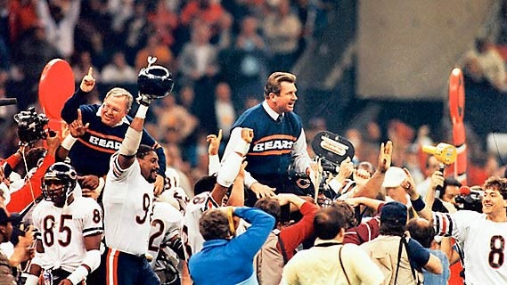 The Super Bowl-winning 1985 Chicago Bears.