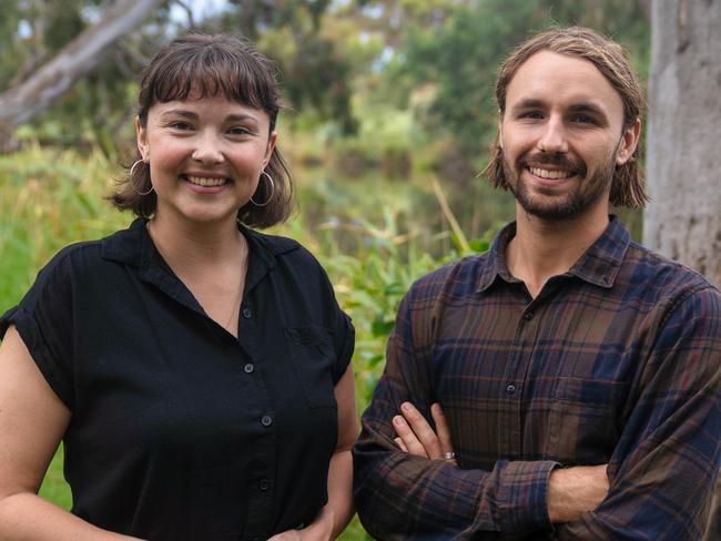 Emilie Flynn and Mitch Pope have been preselected by the Greens in the Corio and Corangamite electorates respectively. Picture: Supplied.