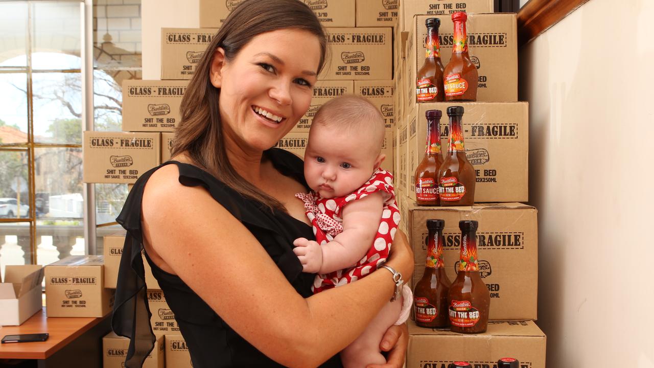 Bunsters Hot Sauce founder Renae Bunster is calling for more support for small Aussie businesses. Picture: Supplied