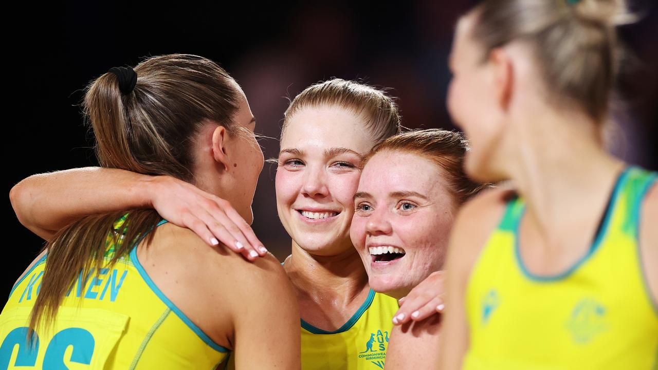 Cara Koenen, Kate Moloney, Steph Wood and Courtney Bruce