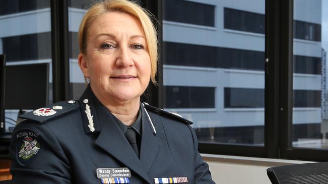 Deputy Police Commissioner Wendy Steendam. Picture: Hamish Blair