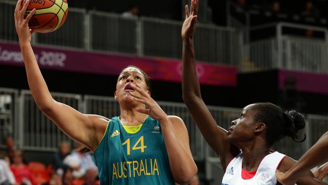 Cambage at the 2012 London Olympics.