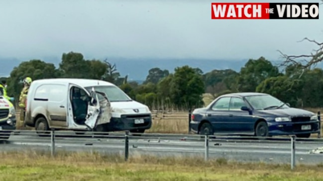 Fatal accident  on the Princes Highway Gippsland