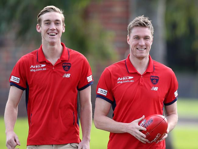 Tom & Oscar McDonald Picture:Wayne Ludbey Please do not use before talking with Shaun Phillips Herald Sun Sports editor