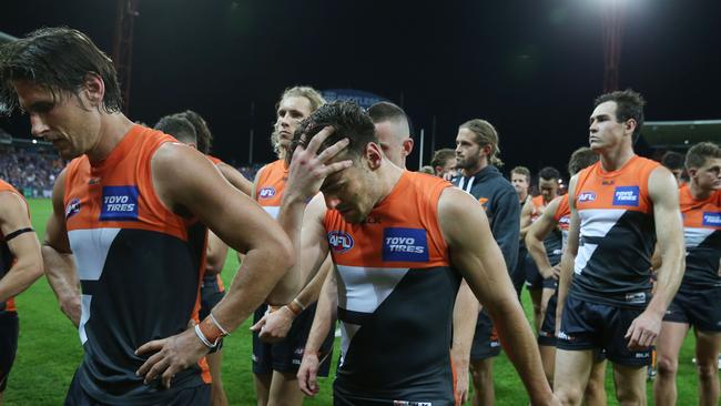 The Giants fielded a superb line-up in the 2016 prelim. Pic: AAP