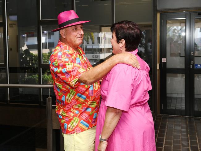 Steve Price and Councillor Ann-Maree Greaney. Picture: Shae Beplate.