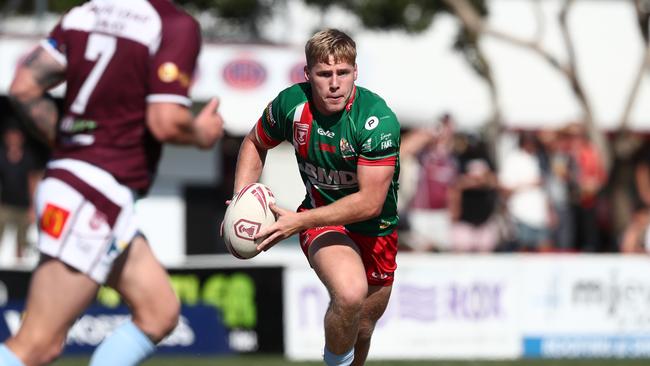 Max Plath in action for Wynnum-Manly. Picture: Jason O’Brien/QRL