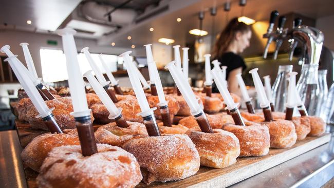 You’re not a Gold Coaster until you’ve had a syringe donut from Blackboard Coffee.