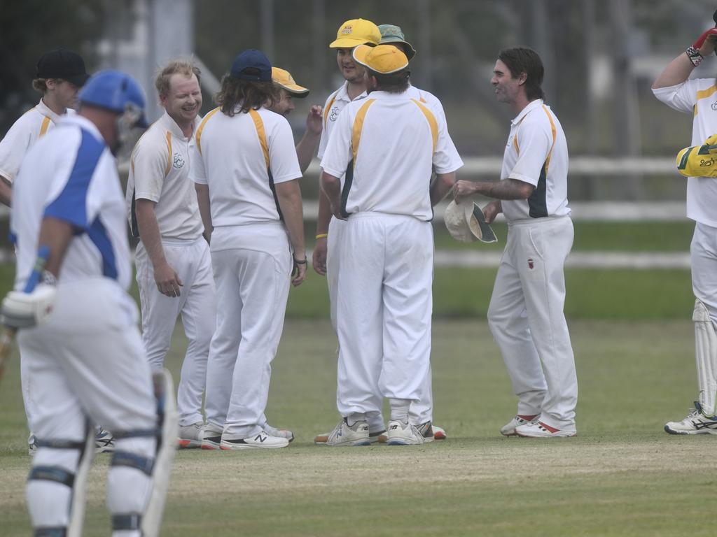 Action in CRCA premier league between Easts/Westlawn and Tucabia/Copmanhurst at Ulmarra Oval.