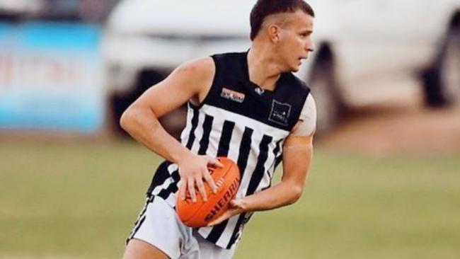 Birdwood footballer Antonio Loiacono died on Sunday night after an on-field collision during an Adelaide Hills Football League match. Picture: Supplied