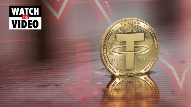 Tether stablecoin prices