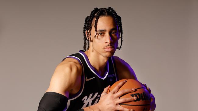 Chance Comanche of the Sacramento Kings. Photo by Lachlan Cunningham/Getty Images.