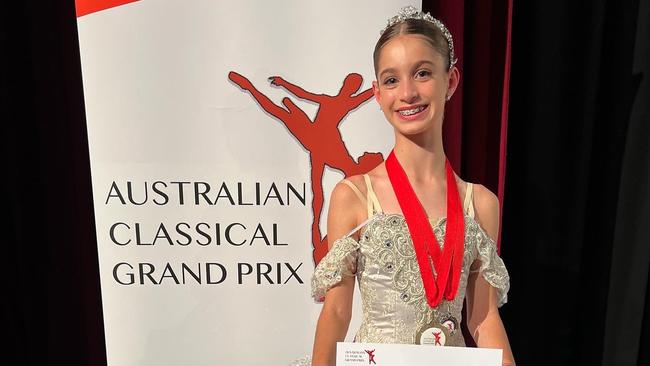 Haileybury College ballet performer Pia Cincotta. Picture: Supplied.