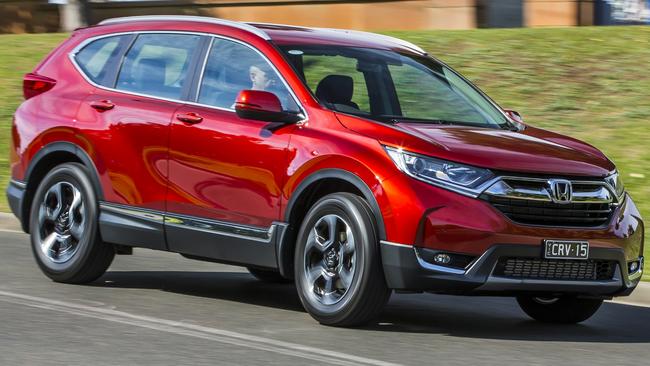 The Honda CR-V comes in five and seven seat layouts.