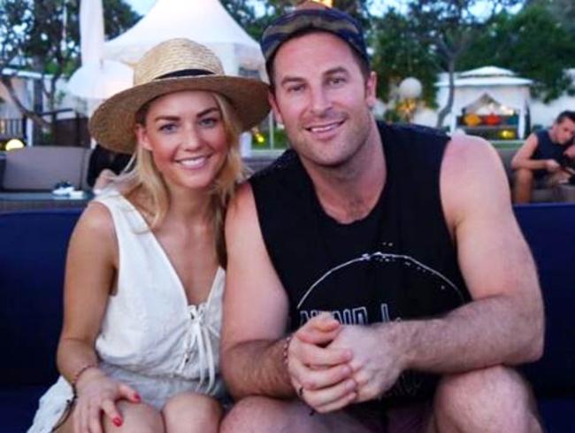 The couple looking happier than ever during a holiday earlier this year. Picture: Instagram