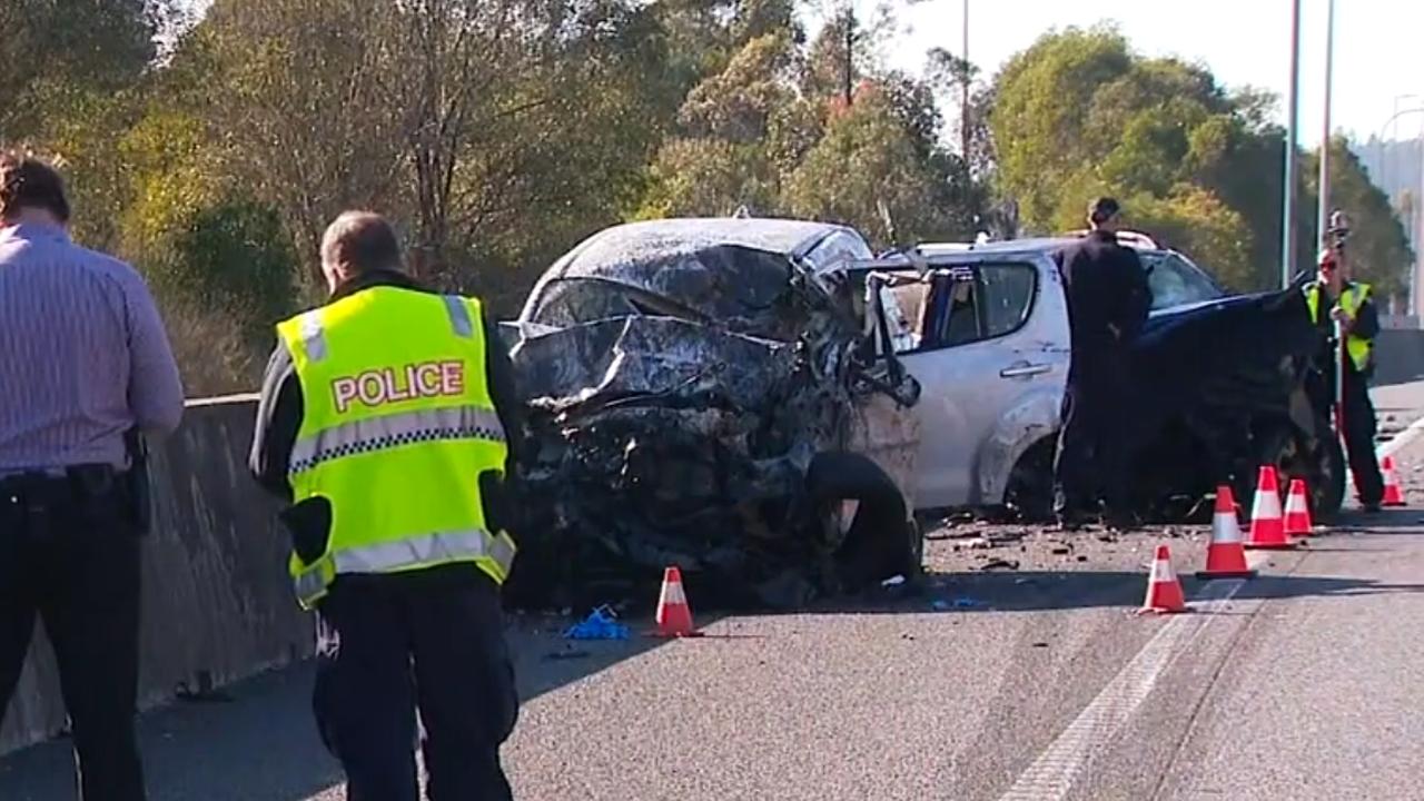 Three people were killed in the horror crash south of Gympie. Picture 9News