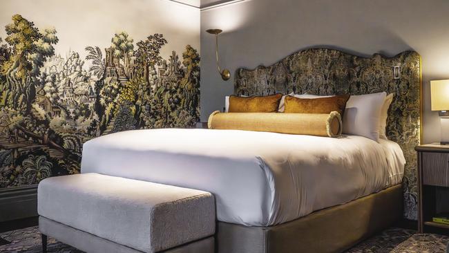 One of the rooms at The Grand National Hotel by Saint Peter. Picture: Christopher Pearce.