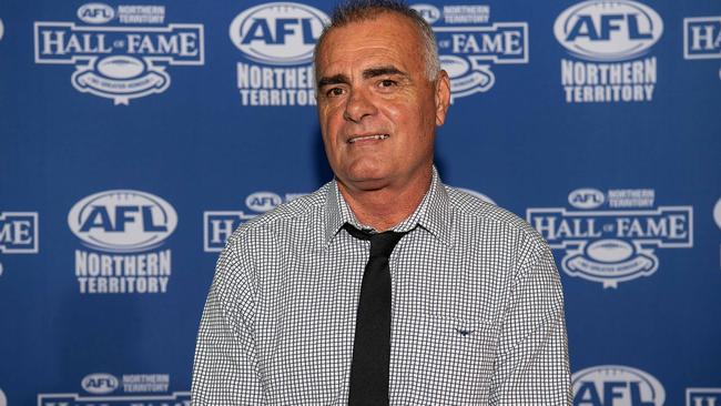 Russell Jeffrey at the 2023 AFLNT Hall of Fame. Picture: Pema Tamang Pakhrin