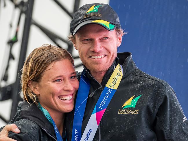 Australian Olympic sailing: Siblings Nathan, Haylee Outteridge win ...