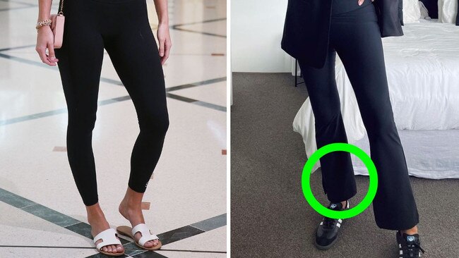 Gen Z has cancelled leggings — here’s what they say to wear instead. Picture: Supplied