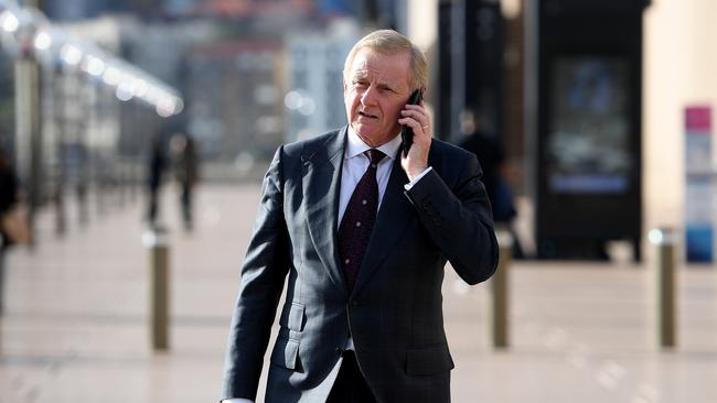 Simon Crean leaves the State Memorial Service for former prime minister Bob Hawke at the Sydney Opera House in Sydney in 2019. Picture: AAP