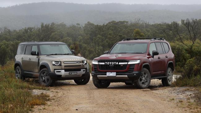 Both the Land Rover Defender and Toyota LandCruiser are all-new.