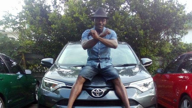 Christian Mpongo allegedly fled the scene of a deadly crash in Darwin on Friday afternoon.
