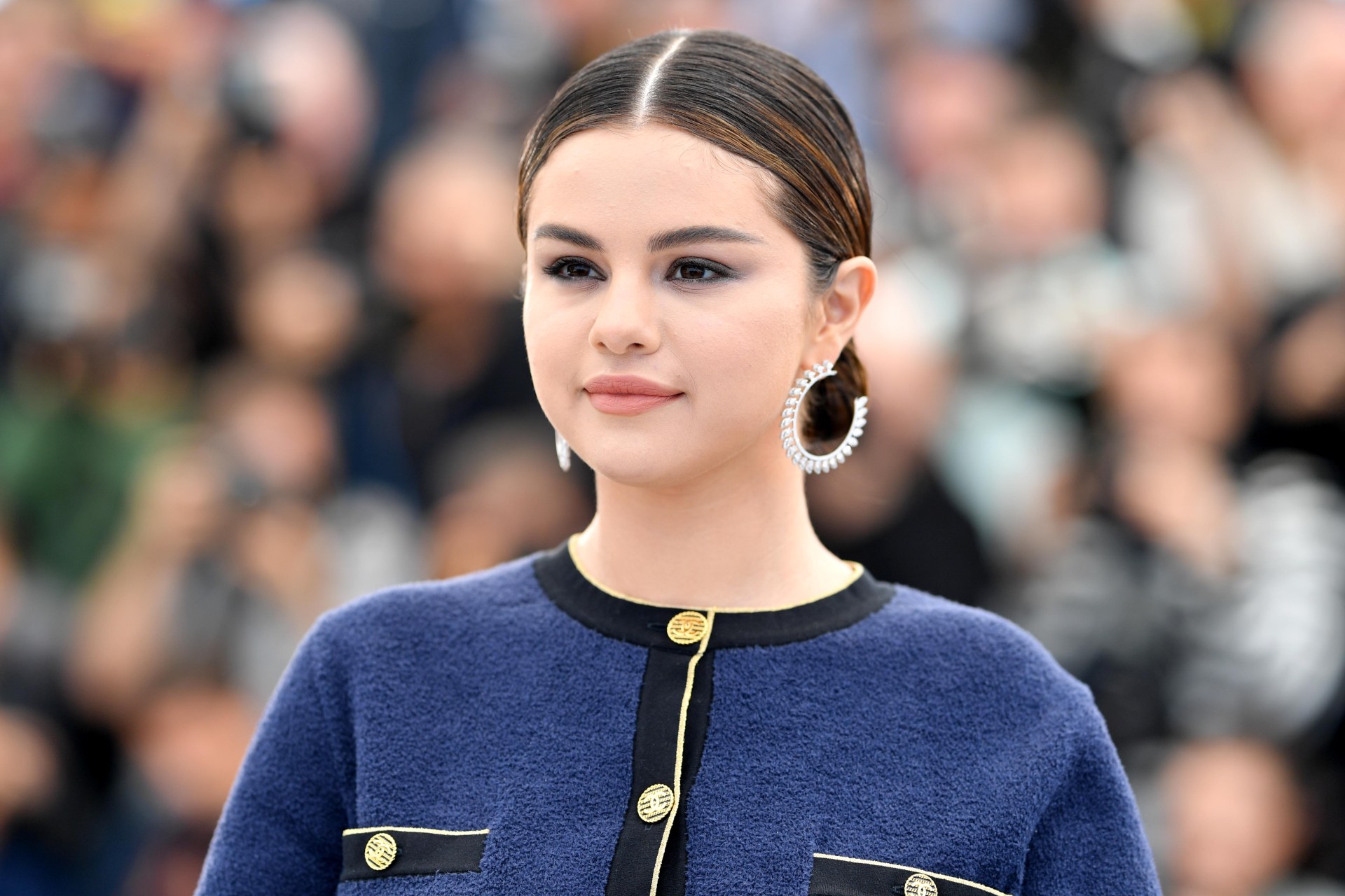 Selena Gomez's Rare Beauty Lipstick Launch Outfits on Press Tour – WWD