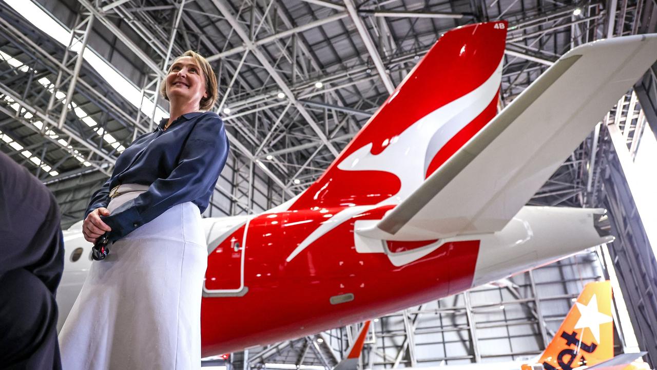 Qantas CEO Vanessa Hudson said new frequent flyer changes are in response to feedback. Picture: David Gray/AFP