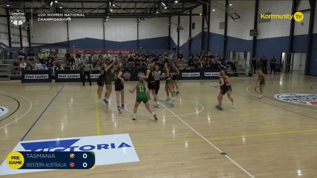 Replay: Tasmania v Western Australia (U20 Women) - 2025 Basketball Australia U20's & Ivor Burge National Championships Day 1