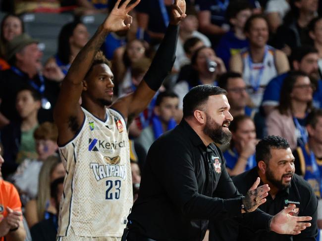 Head Coach of the Taipans Adam Forde. Picture: Getty Images