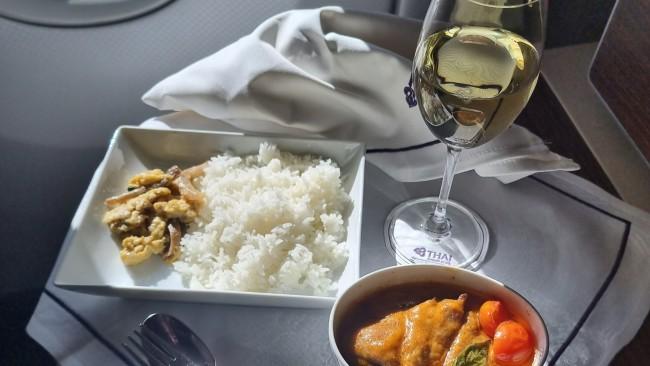 Thai Airways’ curries are really rather good.