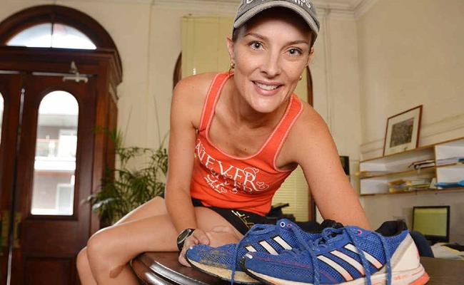 Tanya Hehir from Hash House Harriers loves the challenge of long distance running. Picture: Renee Pilcher