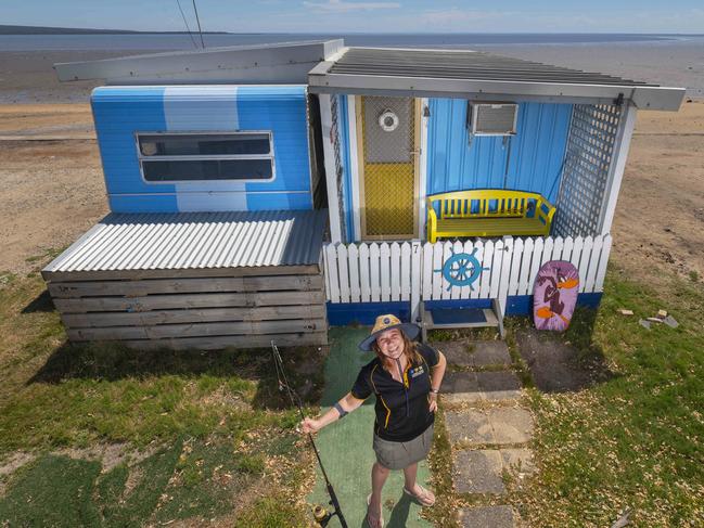 Cathy and Dean took over management of the Lang Lang Caravan Park in March 2020. At that stage, they were selling annual fixed caravans for about $20k, now they're selling $40k+, while a deluxe caravan is about $50k.   Picture:Rob Leeson.