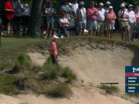 Unforgiving Pinehurst green show no mercy to Morikawa