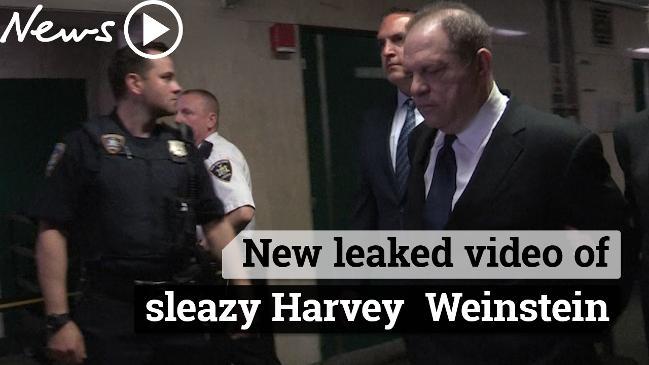 New leaked video of sleazy Harvey Weinstein